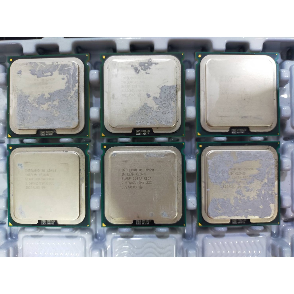 Intel L5420 CPU 桌機用 (拆機良品)