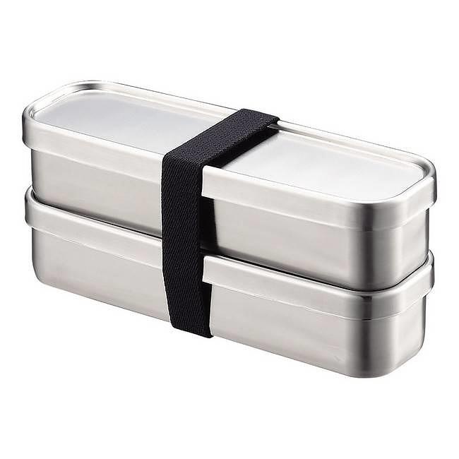 AIZAWA Rectangular Lunch Box/ Slim/ Two-Tiered eslite誠品