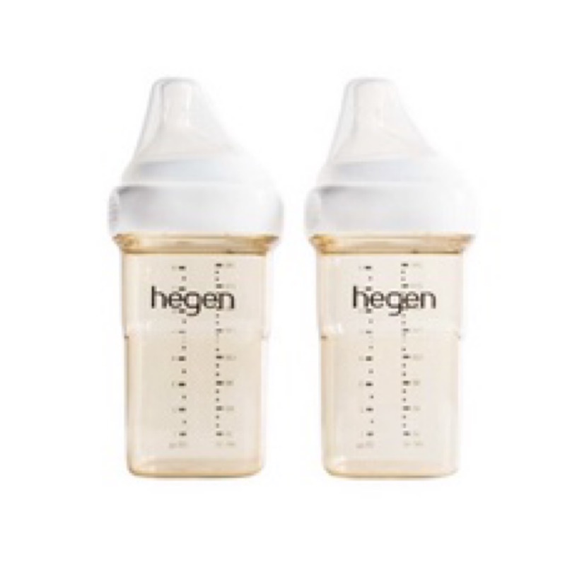 新加坡直送 hegen奶瓶 寬口徑哺乳奶瓶 240ml(一組2入)