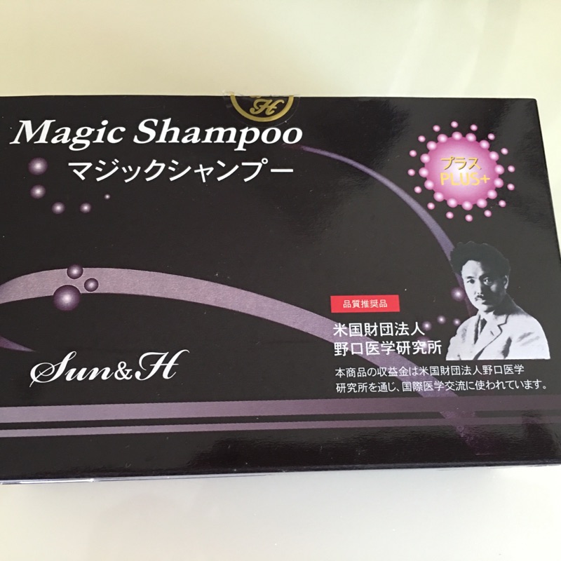 昆布亮色洗髮染黑 日本原裝 野口研究所 天然草本漢方Magic Shampoo 魔術染髮劑 黑色