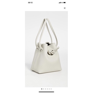 Vasic bond mini bag 扭結水桶包（象牙白）