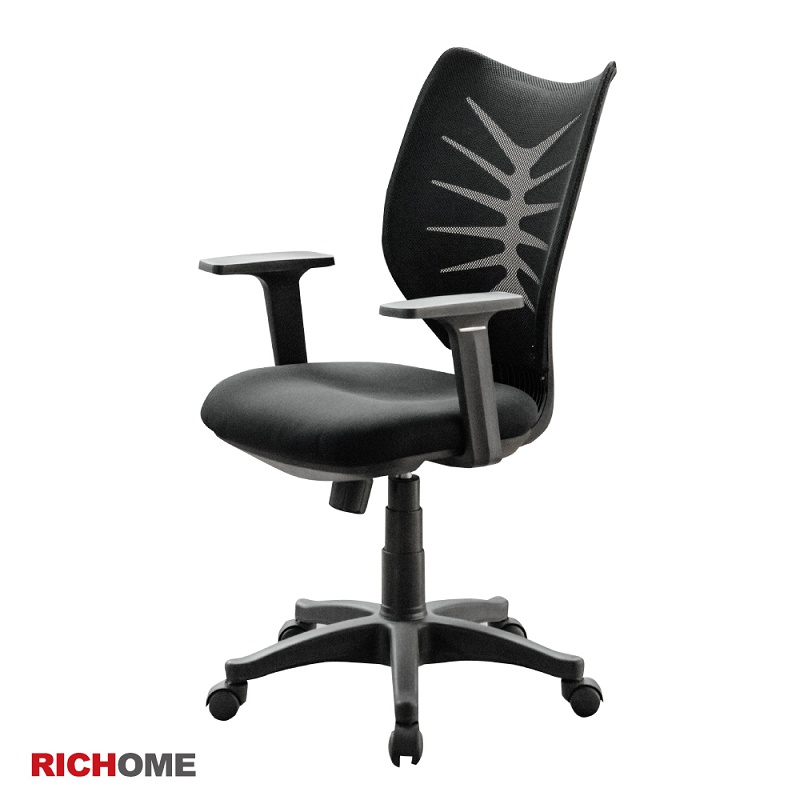 RICHOME   CH1318  瑪獅網布辦公椅(可調節氣壓棒)-3色  辦公椅  電腦椅   工作椅