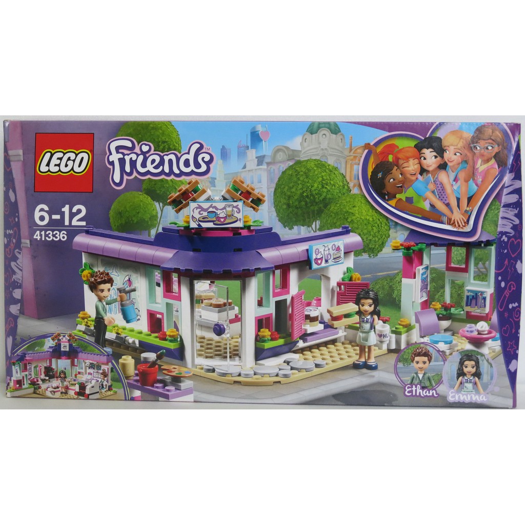 {野孩子}LEGO 樂高 FRIENDS 好朋友系列 艾瑪的藝術咖啡廳  41336