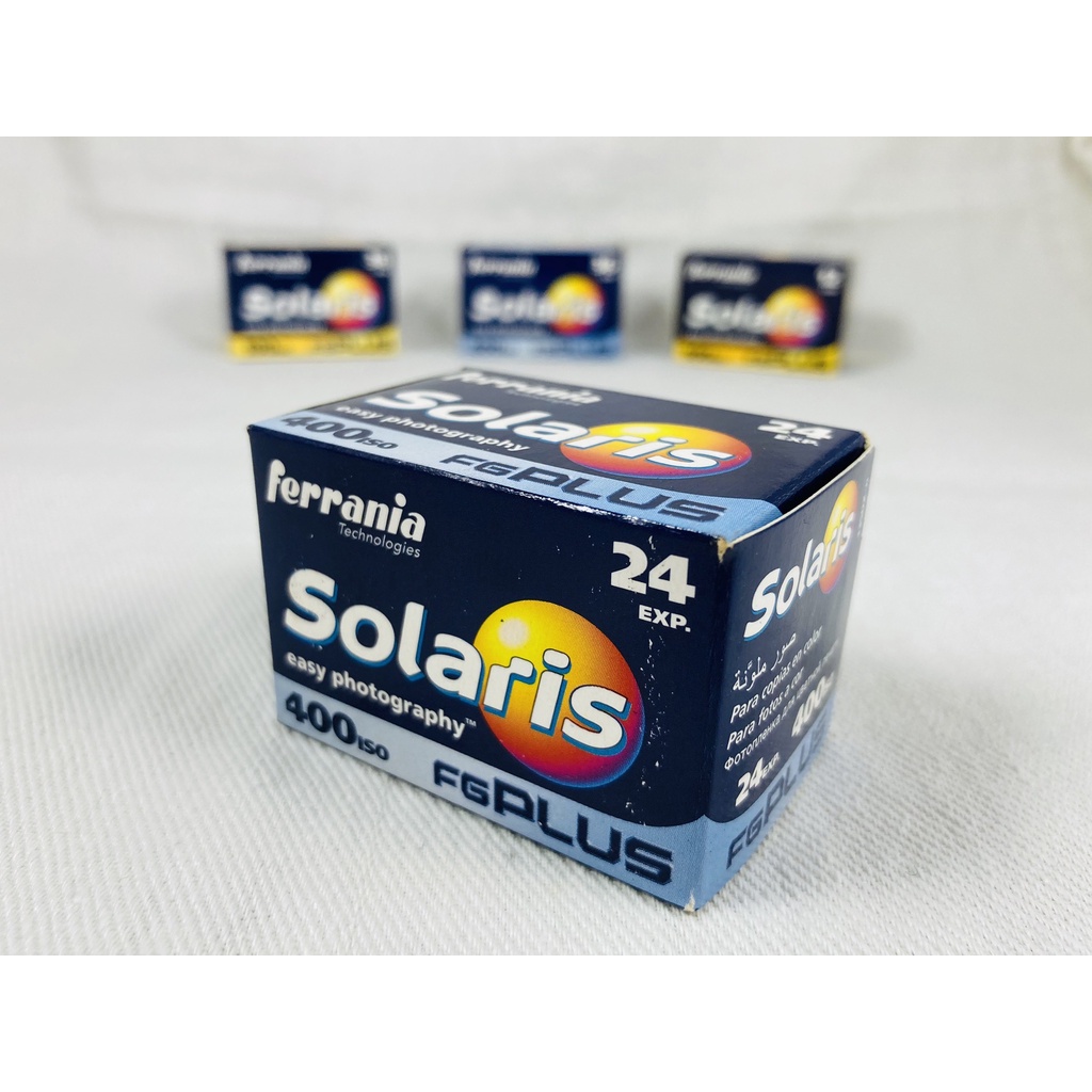 Solaris 400度 過期底片 24EXP 135底片 膠卷 底片 絕版收藏卷 意大利產 進口膠卷