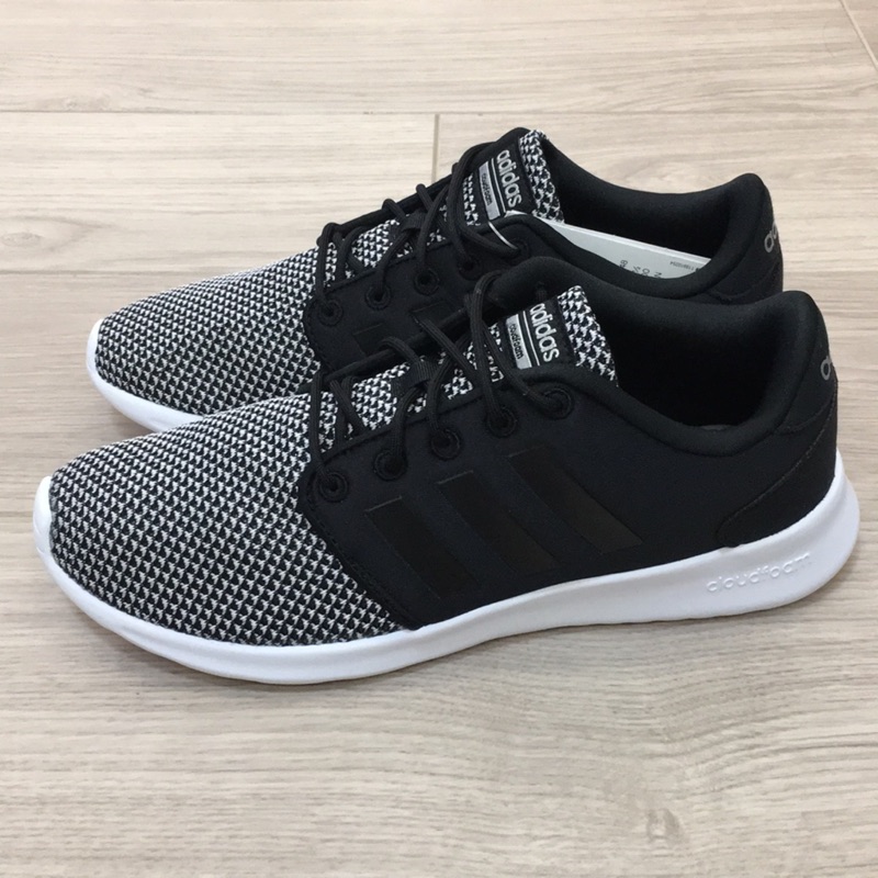 《TNT 5 折出清》ADIDAS CF QT RACER W女 輕量 透氣 記憶鞋墊  休閒慢跑鞋BB9848