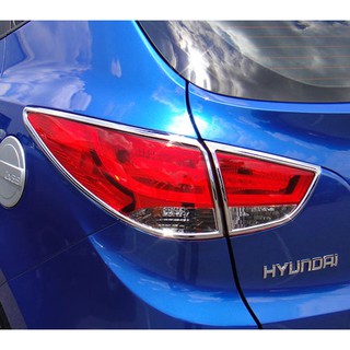 IDFR ODE 汽車精品 Hyundai ix35 10-15 鍍鉻後燈飾框