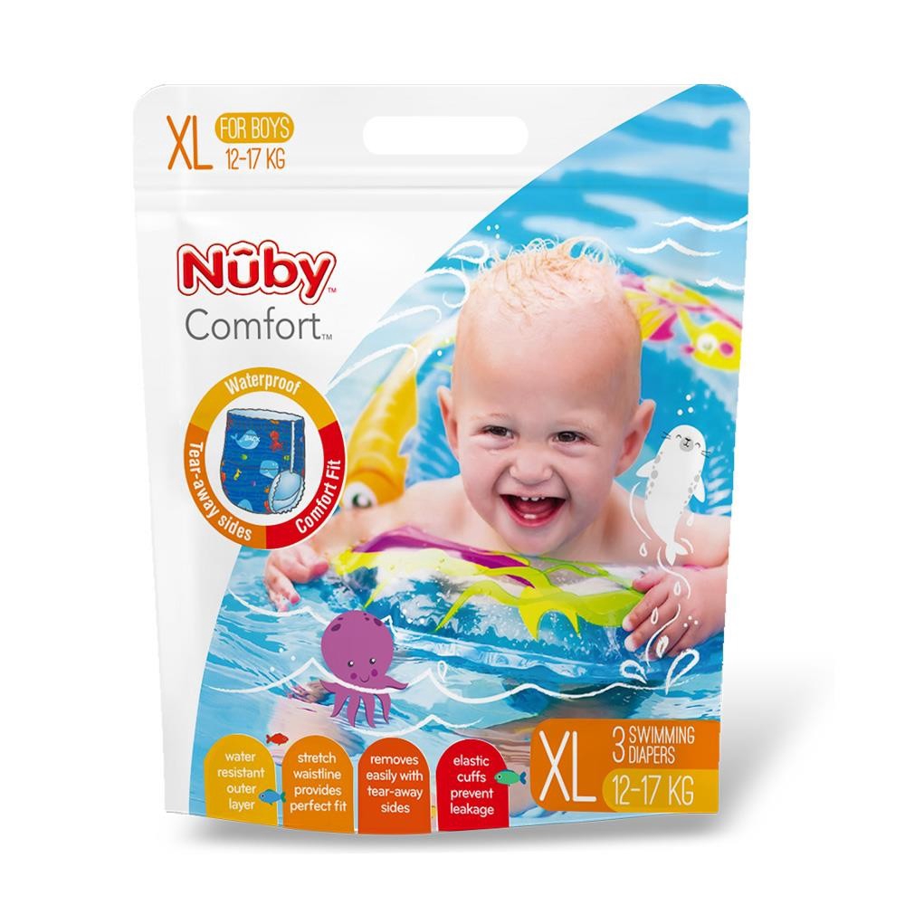 Nuby 游泳尿布-男 (XL)