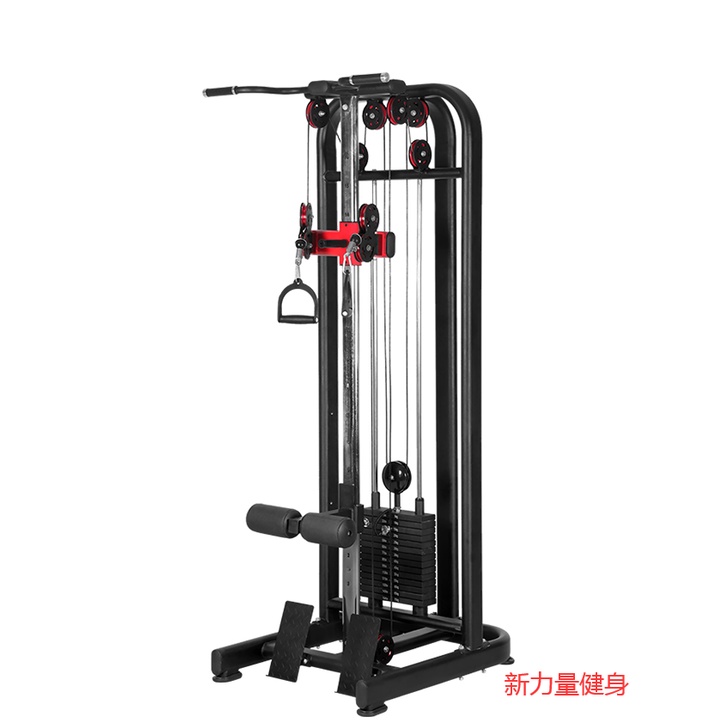 健身房小飛鳥夾胸綜合訓練器商用單邊龍門架高位下拉小型家用健身
