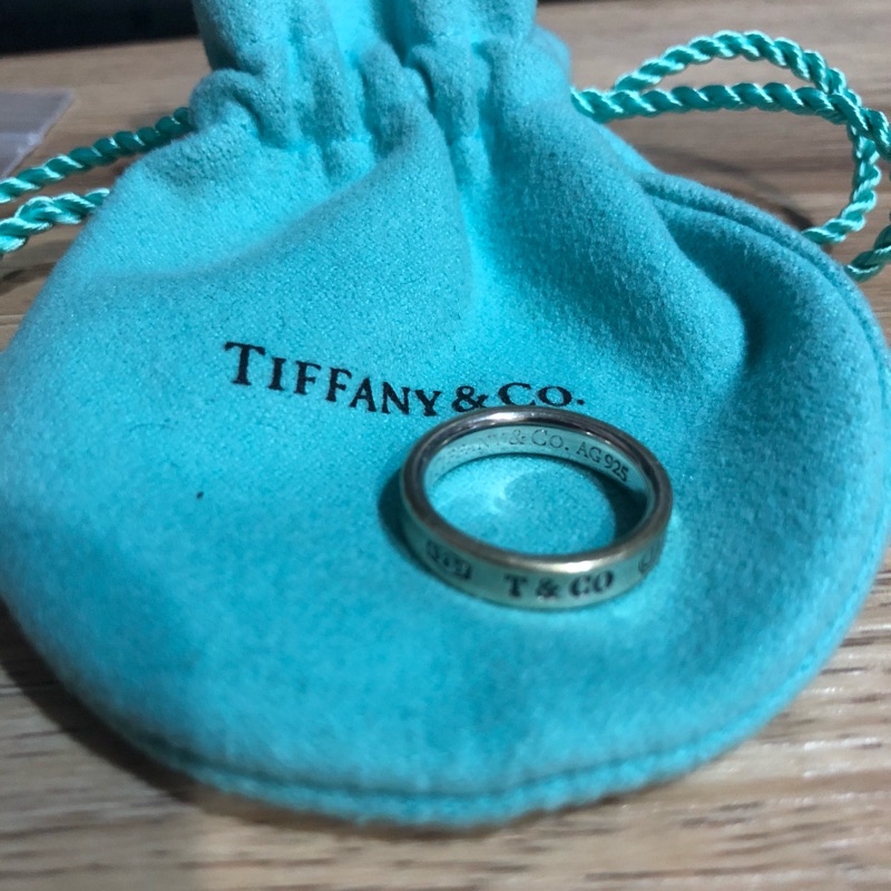 Tiffany&amp;co 二手戒指 4號指圍