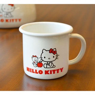 *現貨*日本Skater Hello kitty琺瑯馬克杯380ml