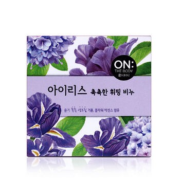公司貨韓國ON THE BODY香水滋養皂(鳶尾花) 90g  限量特價$39  售完為止