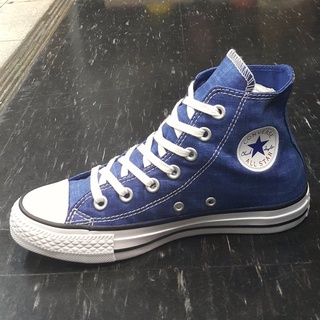 Converse Chuck Taylor All Star 藍色 水洗 刷色 高筒 帆布 帆布鞋 151199C