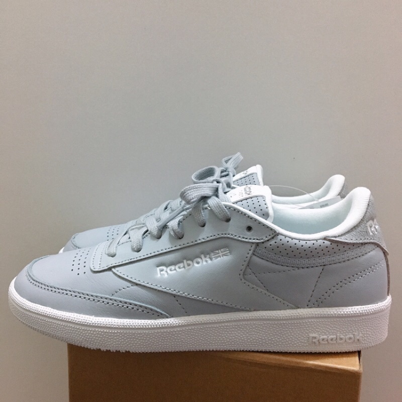 降↘️全新現貨 英國asos Reebok Club C 85 FBT 淺灰色復古款網球鞋 板鞋 女鞋 台灣未發 歐洲款