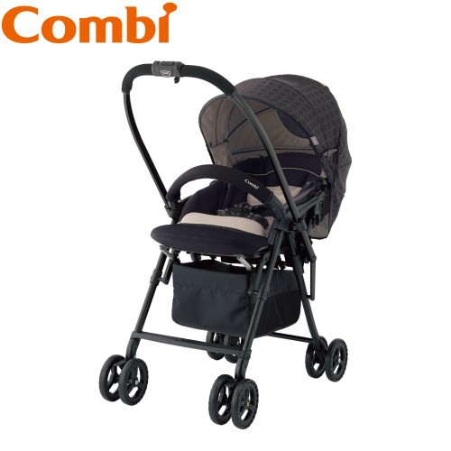二手【Combi】Mechacal Handyα 雙向型可平躺式嬰幼兒手推車