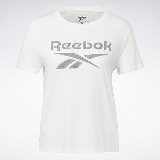 Reebok WORKOUT READY 女裝 短袖 T恤 休閒 LOGO 修身 白【運動世界】GI6862