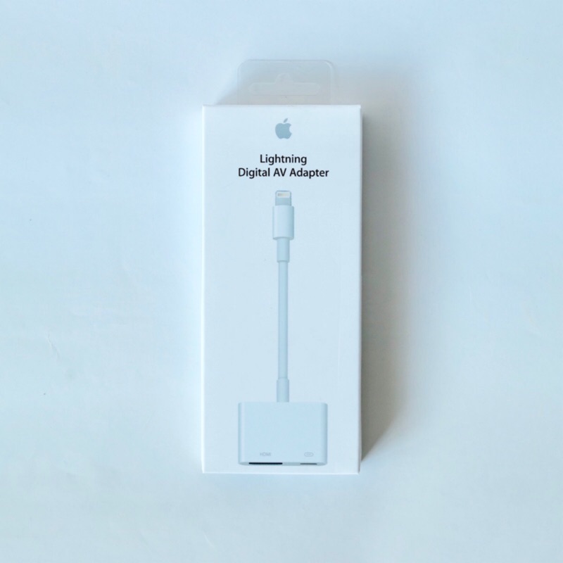 Apple Lightning HDMI 原廠轉接線【已拆封】