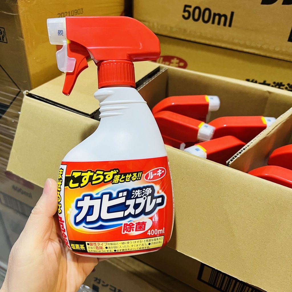 【箱購12瓶/免運】日本第一石鹼浴廁除霉噴霧400ML 限量