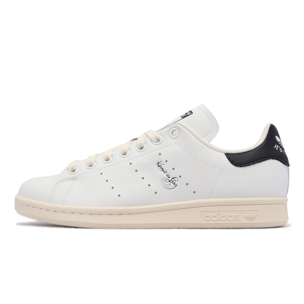 adidas 休閒鞋 Stan Smith 白 黑 迪士尼 科米蛙 三葉草 男鞋 女鞋 聯名款【ACS】 GX9513