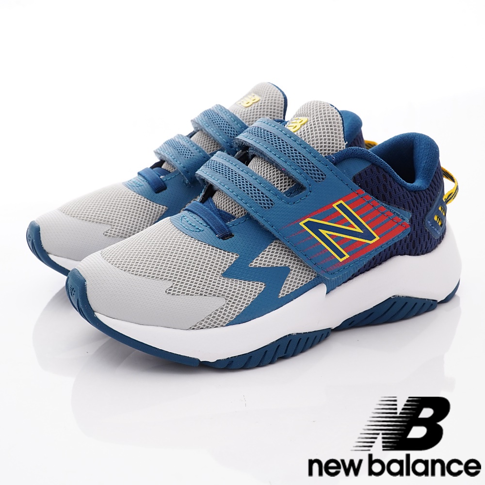 new balance><紐巴倫 輕彈運動鞋 VBG1灰藍(17cm)零碼