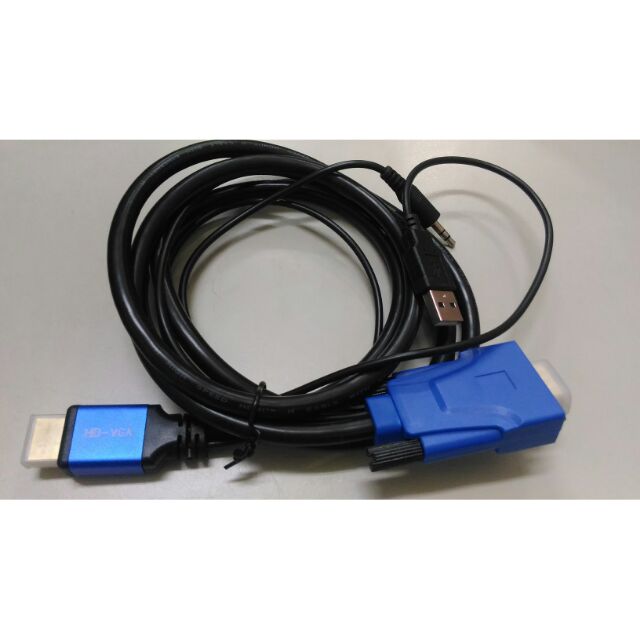 HDMI TO VGA 音頻 轉接線 轉接頭 轉換器 螢幕線