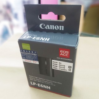 王冠 Canon LP-E6NH 原廠電池 LPE6 高容量2130mAh Canon R5 R6 R7適用 佳能公司貨