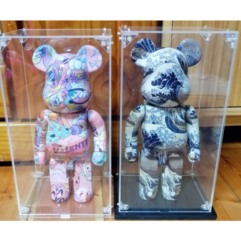 庫柏力克熊 be@rbrick 400% 空山基系列 暴力熊 積木熊  全新 千秋櫻花 神奈川沖浪裏 2G 大理石 公仔