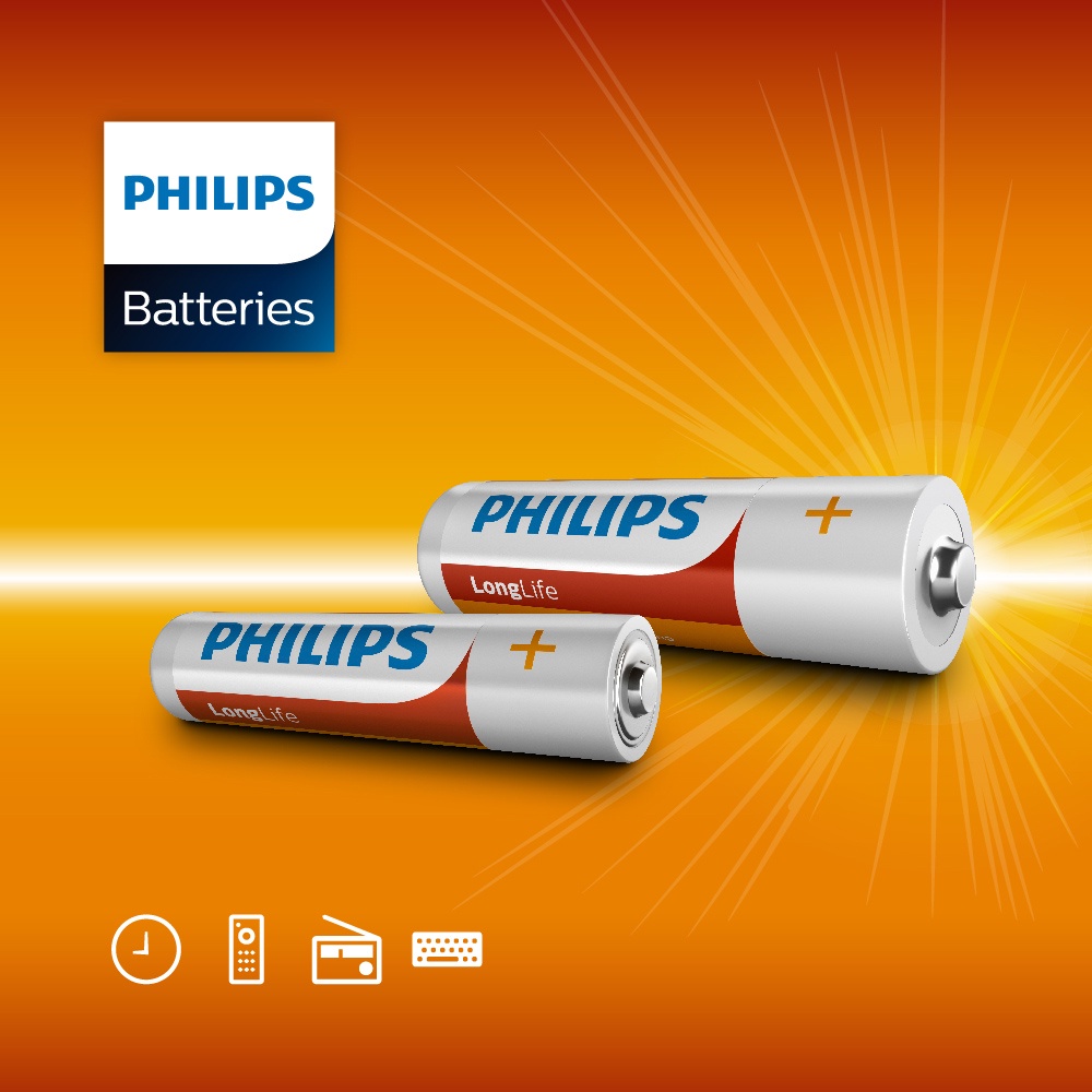 【台灣出貨】PHILIPS 飛利浦 碳鋅電池   2號 3號 4號