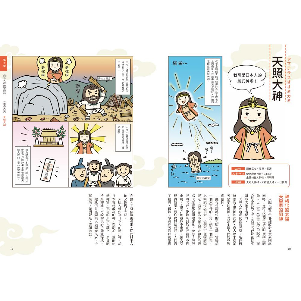 全新 漫畫看日本神樣 90尊日本神樣身世履歷表 28種庇佑項目 楓書坊 蝦皮購物
