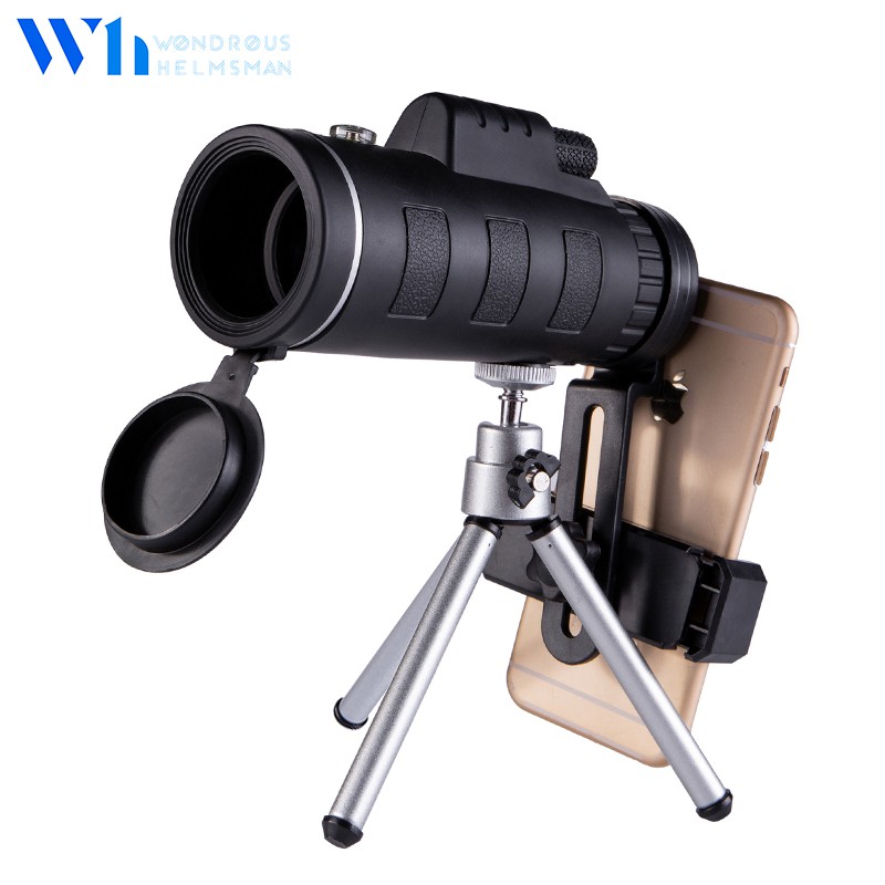 『W.H』手機望遠鏡頭 - 10倍高清望遠 44mm超大物鏡 好禮5件送 望遠鏡 單筒望遠鏡