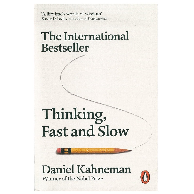 Thinking, Fast and Slow《快思慢想》英文原文書 Daniel Kahneman