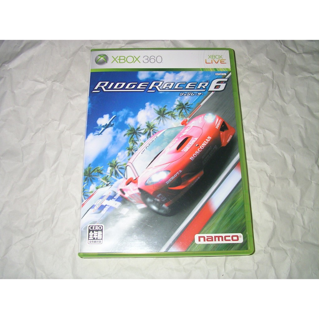 中古現貨 Xbox360 實感賽車6 リッジレーサーridge Racer 日版62j 蝦皮購物
