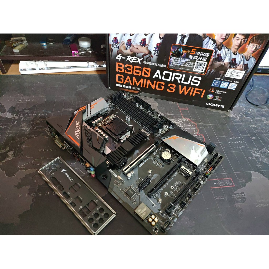 B360 AORUS GAMING 3 支援八九代 主機板 H310 B360 B365 H370 Z370 Z390