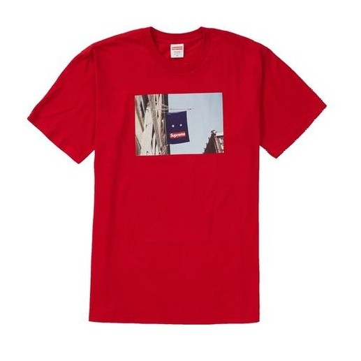 supreme banner tee