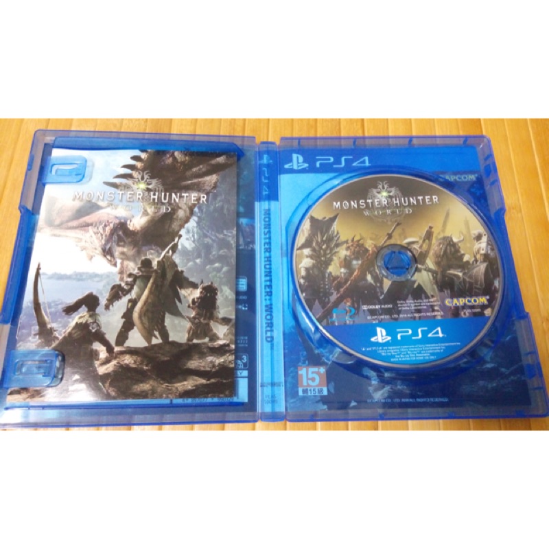 PS4 魔物獵人 世界 中文版 二手 Monster Hunter World