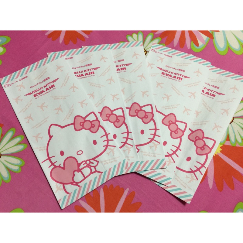 長榮Hello Kitty清潔袋