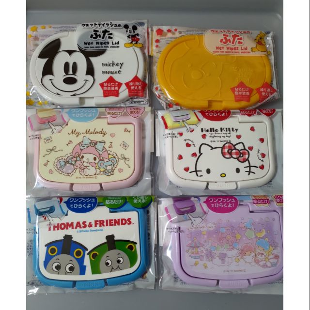 現貨 日本大創 Daiso 迪士尼 Disney 三麗鷗 Sanrio 湯瑪士小火車 濕紙巾蓋