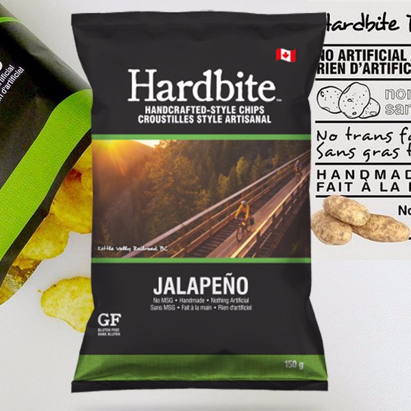 [伽利略市集]【加拿大Hardbite】哈比特洋芋片墨西哥辣椒150G .蘋果.甜心.餅乾..鹽味~全新口味