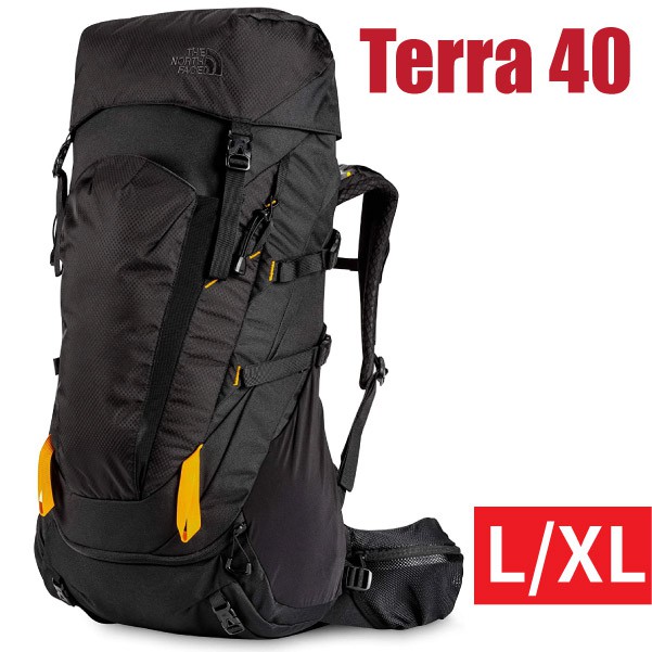 【美國 The North Face】送》減震耐磨重裝健行登山背包 40L TERRA 自助旅行背包 登機包_3GA7