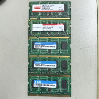 DDR2 1GB 筆記型電腦記憶體
