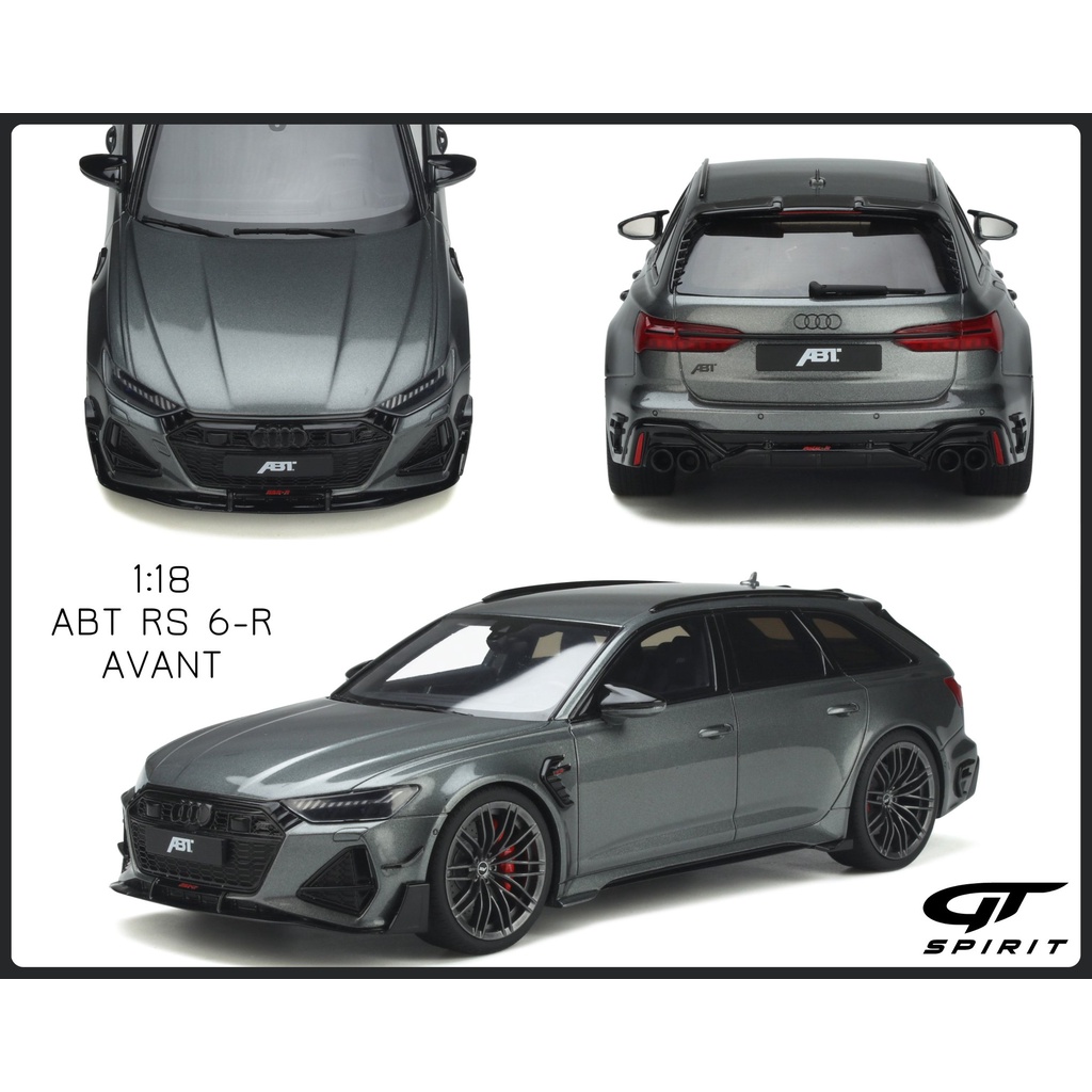 【模例】GT Spirit 1/18 Audi ABT RS6-R GREY 2020 (GT292)