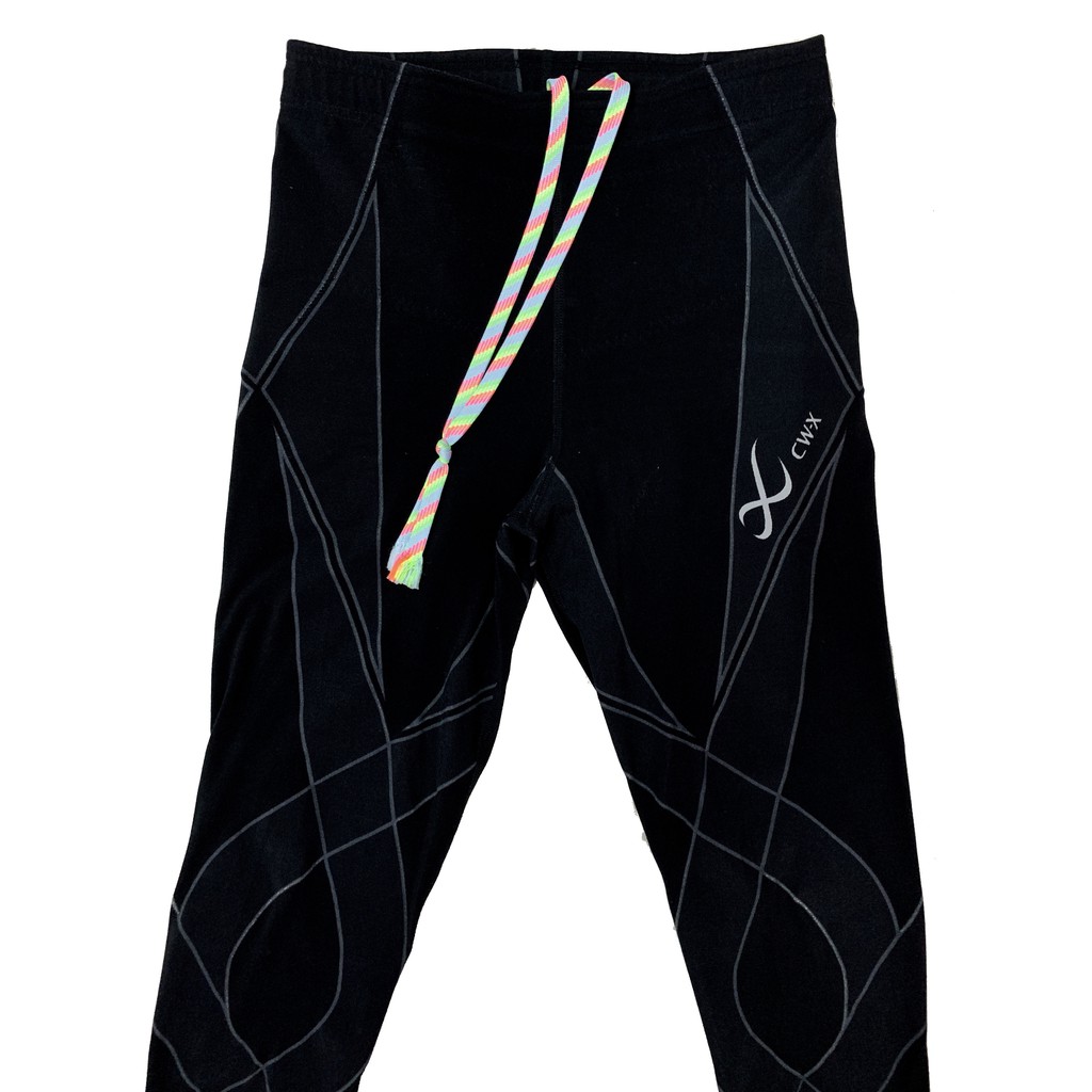 買一送一 專櫃正品 日版cw X Generator Hzy359線條壓縮褲日本製馬拉松路跑登山實拍 蝦皮購物