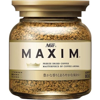 日本AGF Maxim箴言金咖啡金罐 即溶咖啡 咖啡粉