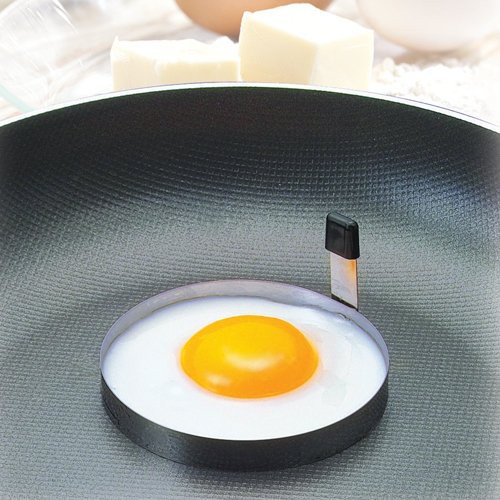 日本進口 日本製 不銹鋼 煎蛋圈 煎蛋模具 圓形雞蛋 麥當勞早餐 烘焙工具 圓形模具 塑型 鬆餅 牛排 煎餅 荷包蛋器