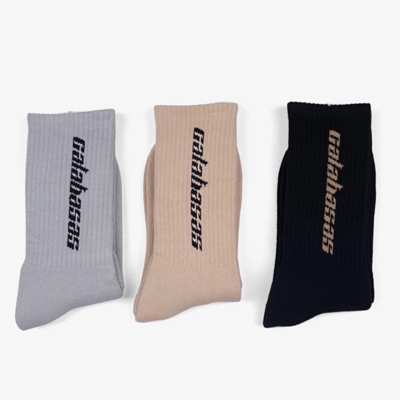 「英國公司貨」現貨Yeezy season 5 "Calabasas" Cotton-Blend Sock