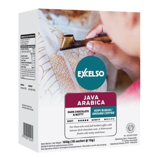 現貨～ EXCELSO爪哇阿拉比卡咖啡粉Java Arabica 10x10g