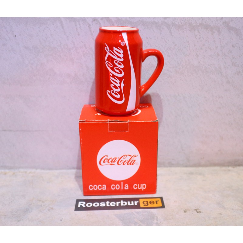 「Coke 可口可樂 陶瓷 馬克杯 @公雞漢堡」