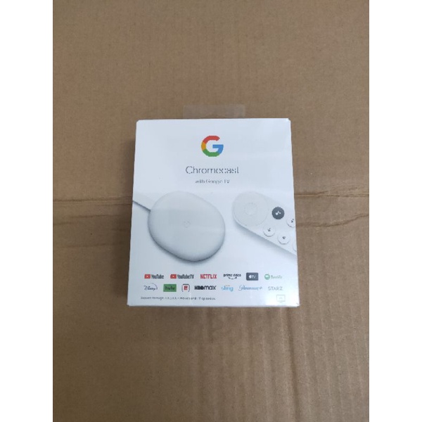 （現貨不用等）全新未拆封 Google最新第四代電視棒，Chromecast with google tv 4K