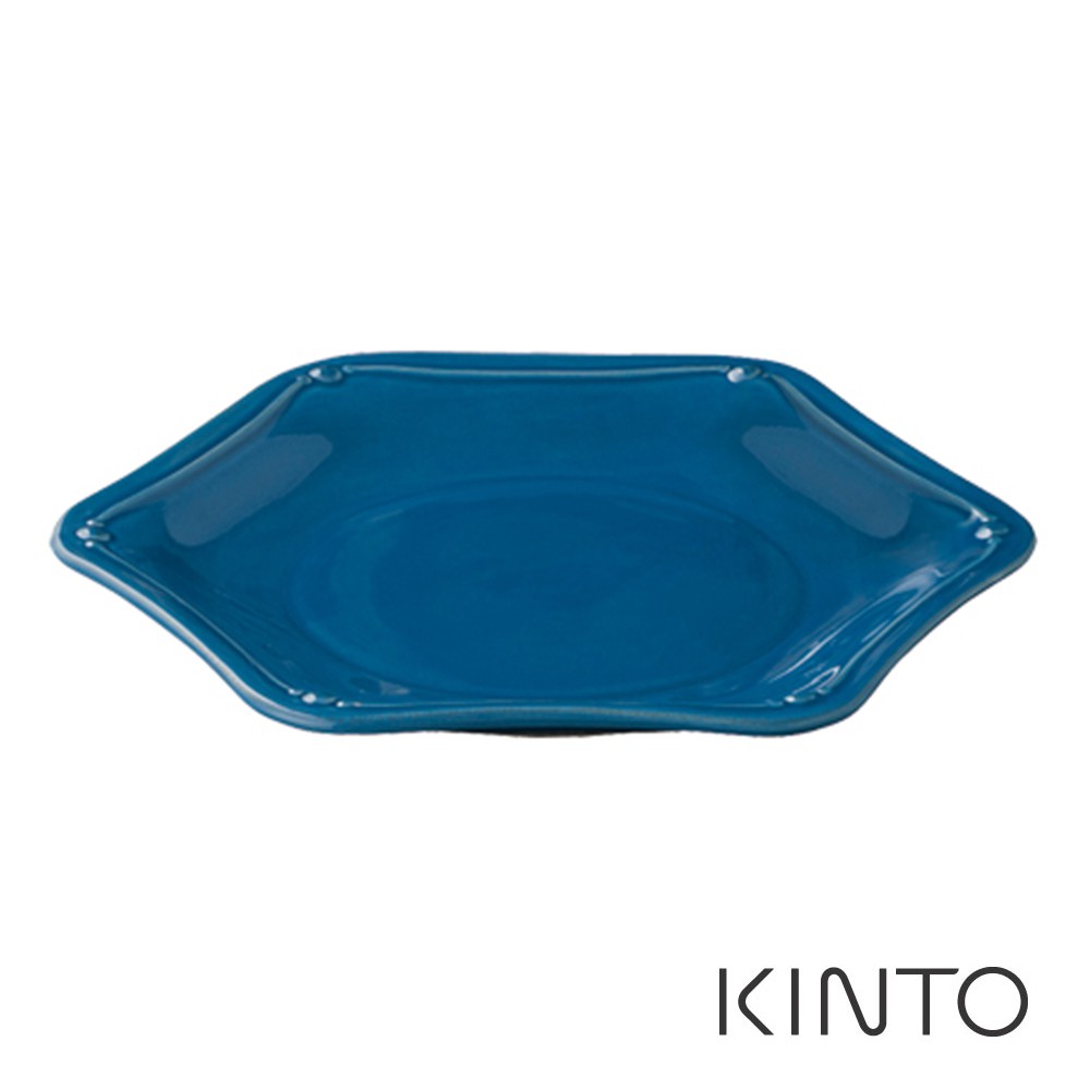 【日本KINTO】 REEF盤215mm 海軍藍《WUZ屋子-台北》KINTO 盤 餐盤