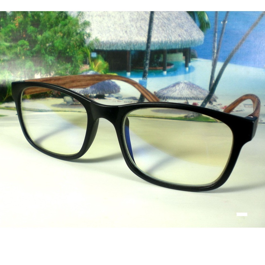 經緯度鐘錶【台灣製造】抗藍光眼鏡 濾光眼鏡 3C產品保護眼鏡 木紋造型鏡架 超優品質 手機電腦電視必備眼鏡 02木紋
