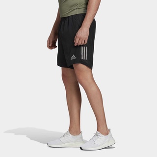 【adidas 愛迪達】OWN THE RUN 男款運動短褲 專業運動 跑步 黑色 有內襯FS9807 尺寸:S~XL